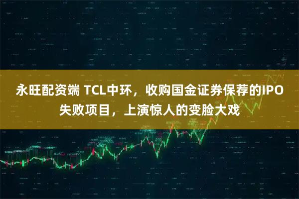 永旺配资端 TCL中环，收购国金证券保荐的IPO失败项目，上演惊人的变脸大戏